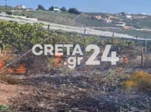 Η μια μετά την άλλη οι πυρκαγιές στο Ηράκλειο – Βίντεο
