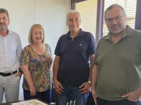 Η προοπτική συνεργασίας Δήμου Ηρακλείου – ΕΛΚΕΘΕ στη συνάντηση του Εντεταλμένου Συμβούλου Νίκου Κονταράκη με τη διοίκηση του Ερευνητικού Κέντρου