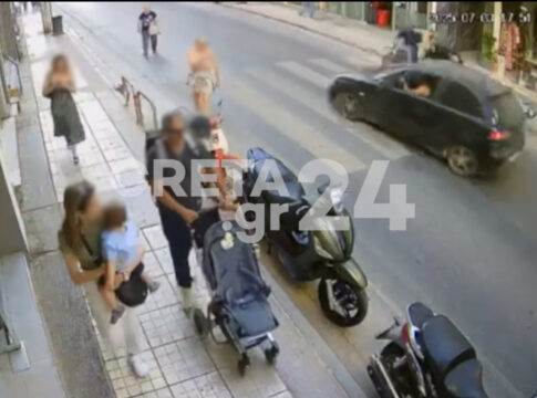 Ηράκλειο: Ανήλικος ο οδηγός του ΙΧ που εμβόλισε διανομέα