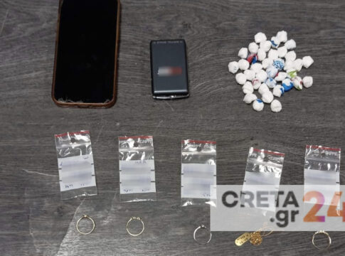 Κρήτη: Έφοδος της αστυνομίας στο σπίτι 32χρονου – Βρέθηκαν 38 «φιξάκια» κοκαΐνης