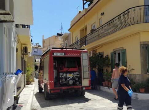 Κρήτη: Έκρηξη φιάλης υγραερίου – Στο νοσοκομείο μια γυναίκα