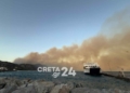 Κρήτη: Μαίνεται ανεξέλεγκτη η πυρκαγιά στο Σέλινο (εικόνες)