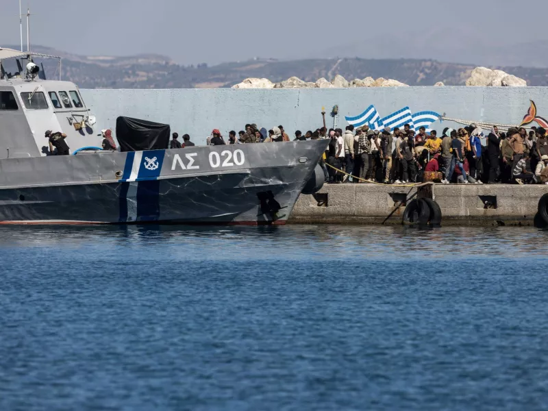 Λιμενικό και μετανάστες Γαύδος