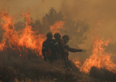 Πυρκαγιά στο Χαμέζι Σητείας
