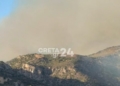 Μάχη με διάσπαρτες εστίες στα Χανιά – Ανυπολόγιστη καταστροφή