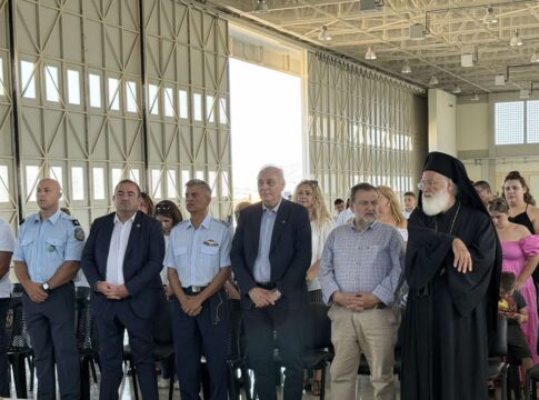 O Δήμαρχος Βιάννου στην εκδήλωση μνήμης για τα 82 χρόνια από το 2ο Σαμποτάζ του Αεροδρομίου Καστελλίου
