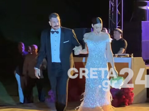 Ο ξεχωριστός γάμος του Κώστα Βερτούδου και της Εύας Σαπουνάκη