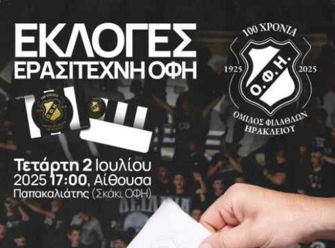 Οι υποψηφιότητες στις εκλογές του Ερασιτέχνη ΟΦΗ