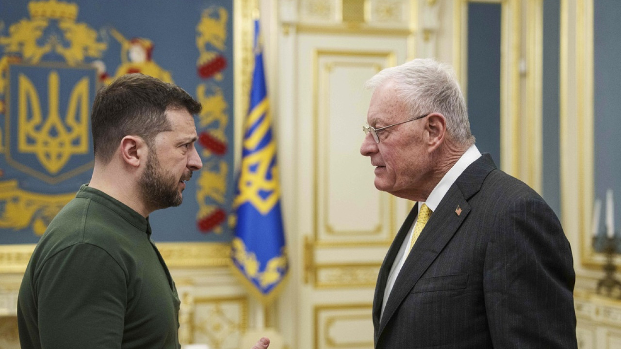 Ουκρανία: Στο Κίεβο για μία εβδομάδα ο Κιθ Κέλογκ