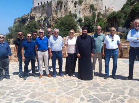 Παραδόθηκε το έργο ανάδειξης της Ιεράς Μονής Χρυσοσκαλίτισσας και του Παρθενώνα από τον Ο.Α.Κ