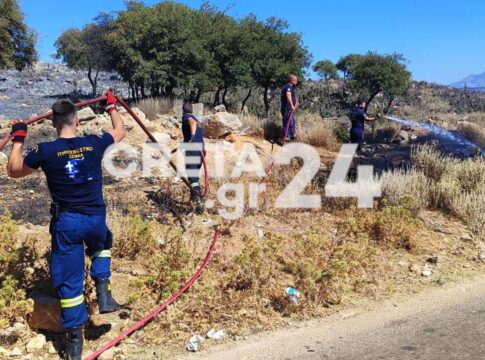Πώς εκδηλώθηκε η πυρκαγιά στα Χανιά – «Έπιασε» άμεσα φωτιές και στο Ηράκλειο η πυροσβεστική