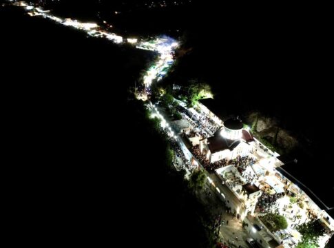 Πρωτοφανής προσέλευση στην φετινή εορτή της Αγίας Μαρίνας στη Βόνη