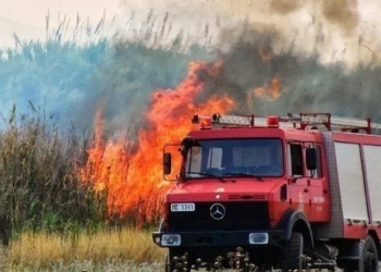 Πυρκαγιά: Πολύ υψηλός κίνδυνος την Τρίτη - Δείτε χάρτη