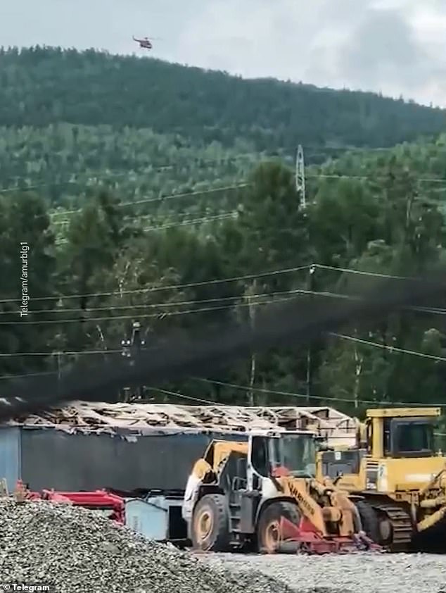 The Amur regional government declared that air ambulances had been dispatched along with search and rescue parties to administer medical treatment to survivors