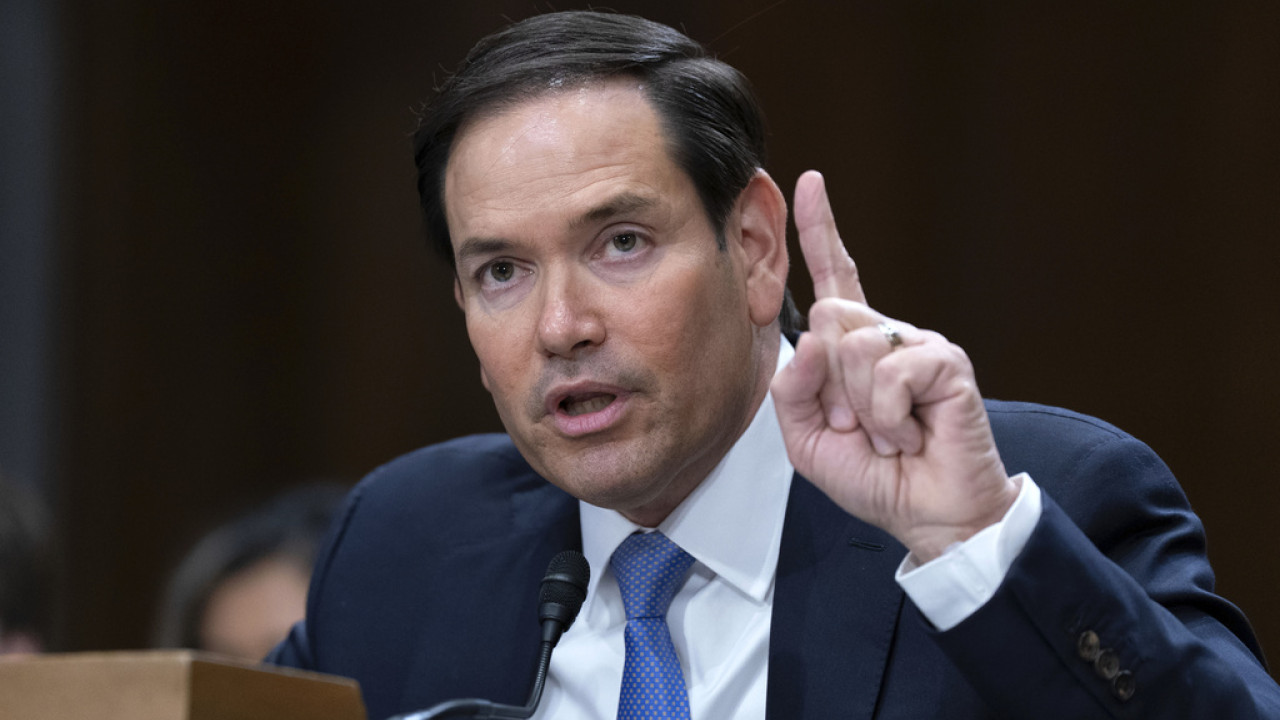 Ρούμπιο: «Απερίσκεπτη η απόφαση Μακρόν να αναγνωρίσει Παλαιστινιακό κράτος»