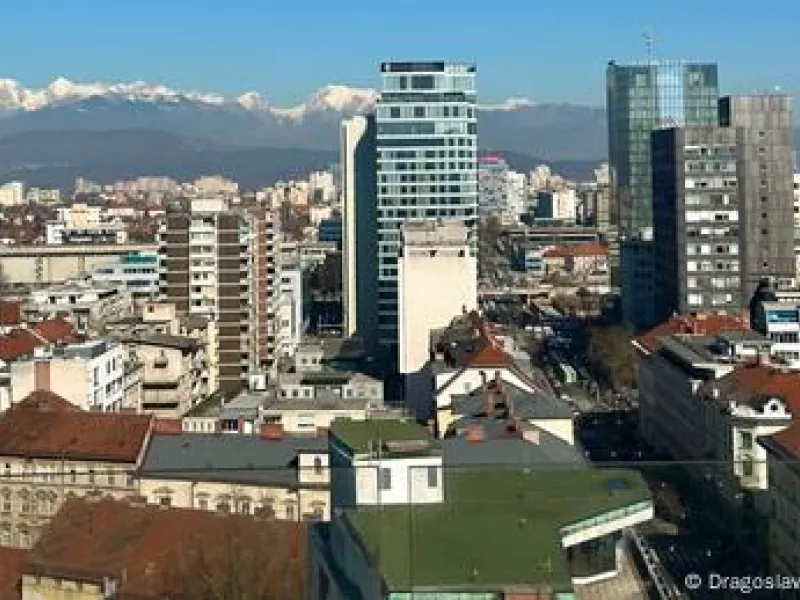 Άποψη Λουμπλιάνας Σλοβενίας