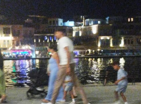 Στα Χανιά για διακοπές ο Γ. Αντετοκούμπο