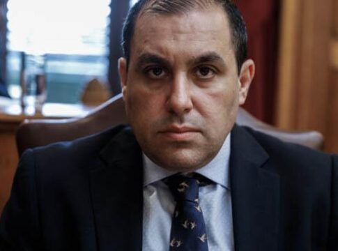 Στο Ηράκλειο ο Υφυπουργός Κλιματικής Κρίσης και Πολιτικής Προστασίας Κωνσταντίνος Κατσαφάδος