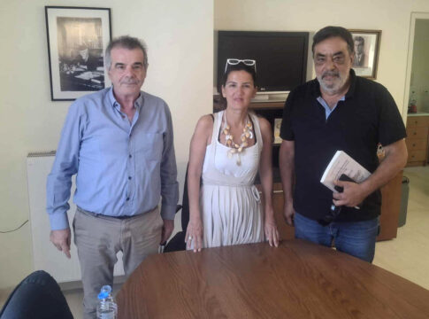 Συνάντηση του ΜέΡΑ25 με τον δήμαρχο Αγίου Βασιλείου για την υποδοχή των μεταναστών