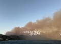 Συνεχίζεται η «μάχη» στο πύρινο μέτωπο στα Χανιά – Κάηκαν σπίτια, εκκενώθηκαν οικισμοί