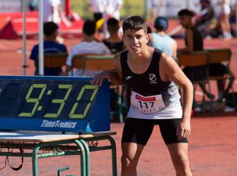 Θρίαμβος για το τμήμα στίβου του ΟΦΗ: Πρωταθλητής Ελλάδος στα αγόρια Κ16