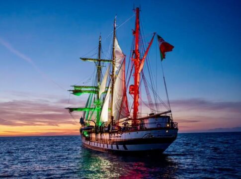 Το Ιταλικό Ιστιοφόρο του Πολεμικού Ναυτικού «Palinuro» στο Ηράκλειο