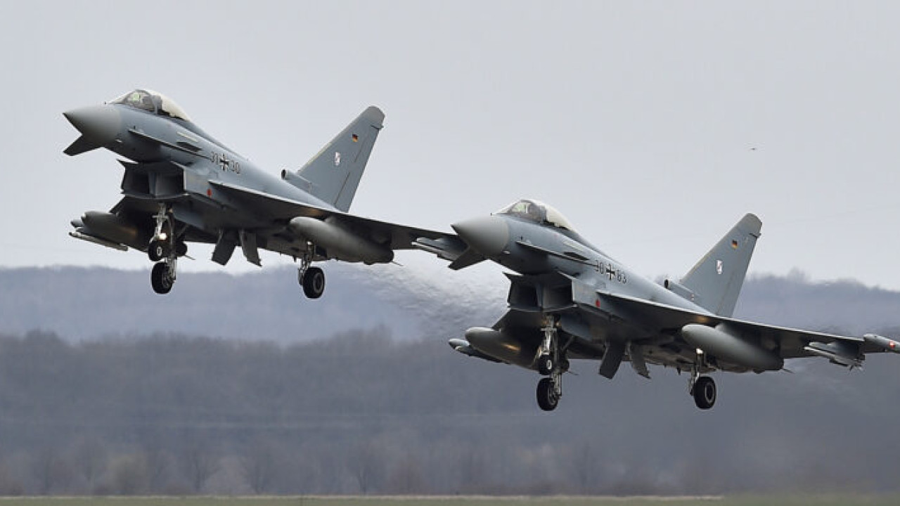 WSJ: Κοντά σε προκαταρκτική συμφωνία για Eurofighter η Τουρκία