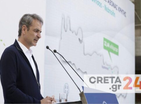 Ξανά στην Κρήτη για τον ΒΟΑΚ ο Κυριάκος Μητσοτάκης