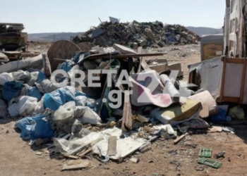 Αποκλειστικό: Εξωτερικός συνεργάτης του Δήμου Ηρακλείου δημιούργησε παράνομη χωματερή μέσα στο αμαξοστάσιο!