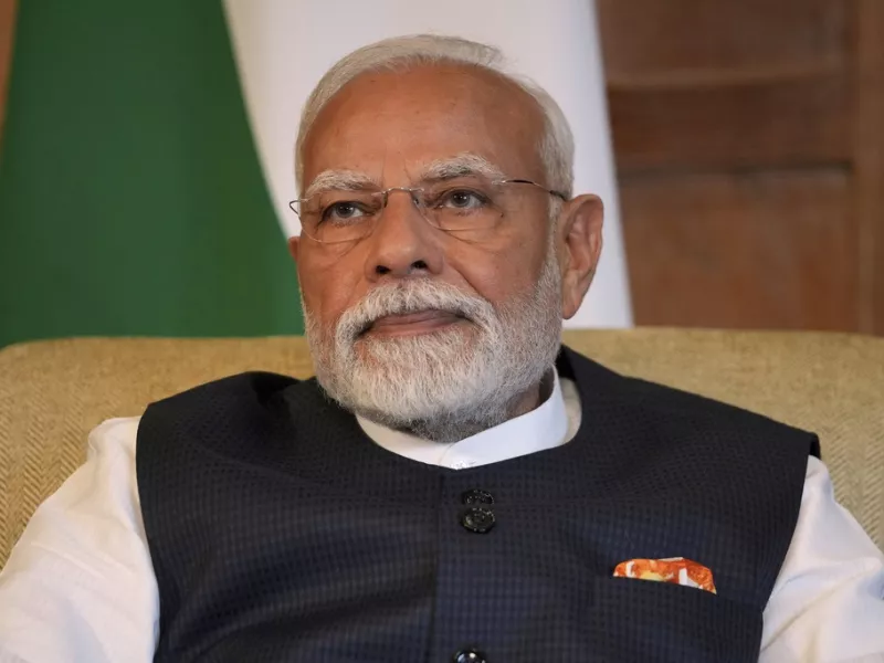 Ναρέντρα Μόντι πορτρέτο