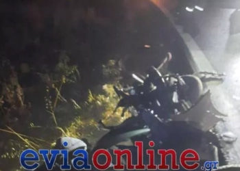 Εύβοια: Ένας νεκρός και δύο τραυματίες μετά από σύγκρουση ΙΧ