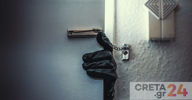 Ηράκλειο: Μπήκαν σε σπίτι, έκλεψαν και προκάλεσαν φθορές