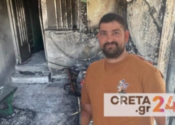 Ηράκλειο: Έχασε τη «μάχη» ο 40χρονος Νίκος μετά τη φωτιά στο γήπεδο του ΕΓΟΗ