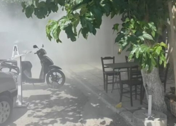 Ηράκλειο: Παραλίγο τραγωδία από φωτιά σε φορτηγό – Βίντεο