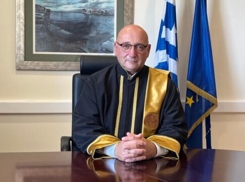 Καλωσόρισμα πρωτοετών φοιτητώνκαι φοιτητριών από τον Πρύτανη του Πανεπιστημίου Κρήτης