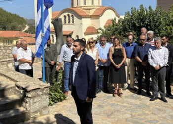 Κωνσταντίνος Κεφαλογιάννης: «Η θυσία των Ηρώων της Δαμάστας και του Μαράθου, διαχρονικό μήνυμα για τις νεότερες γενιές»