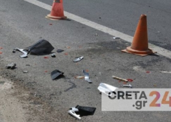 Kρήτη: Έχασε τον έλεγχο και «καρφώθηκε» σε σταθμευμένα οχήματα