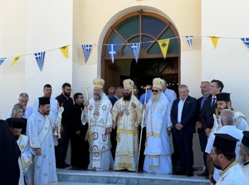Με λαμπρότητα ο εορτασμός του Αγίου Τίτου στο Τυμπάκι