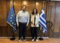 Mε τον Υπουργό Εσωτερικών συναντήθηκε η Κατερίνα Σπυριδάκη