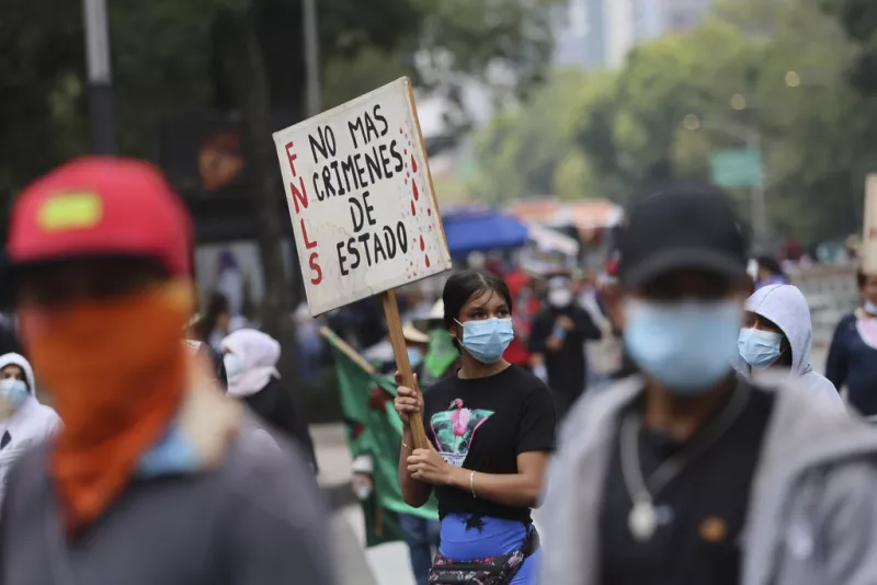 Μεξικό: Χιλιάδες διαδηλωτές στους δρόμους για τους 130.000 αγνοούμενους