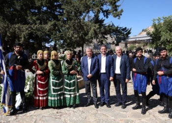 Ο Δήμαρχος Βιάννου Παύλος Μπαριτάκης μετείχε στις εκδηλώσεις τιμής και μνήμης σε Δαμάστα και Μάραθο