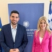 Ο Κωνσταντίνος Κεφαλογιάννης στην Υφυπουργό Κοινωνικής Συνοχής και Οικογένειας Έλενα Ράπτη