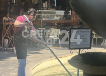 Οι πολίτες καθαρίζουν τα Λιοντάρια