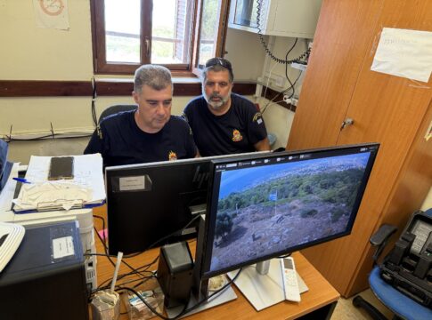 Παρουσιάστηκε το πρωτοποριακό σύστημα πυρανίχνευσης και οι αντιπυρικές παρεμβάσεις του Δήμου Χανίων