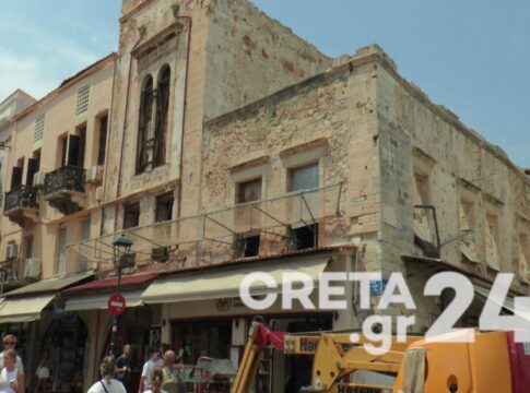 SOS για το κτίριο του παλιού δημαρχείου στα Χανιά (εικόνες)