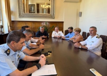 Στα Χανιά ο Αρχηγός του Λιμενικού Σώματος – Σύσκεψη για τη διαχείριση του μεταναστευτικό