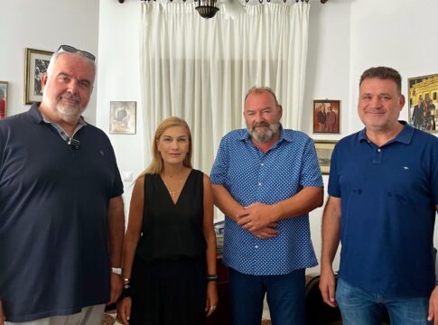 Στην υφυπουργό Μετανάστευσης και Ασύλου το Δ.Σ. της ΟΕΒΕΝΧ