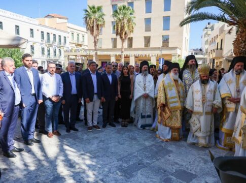 Στον Άγιο Τίτο ο Φραγκίσκος Παρασύρης