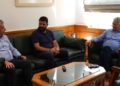 Συνάντηση Aρναουτάκη με τον Δήμαρχο Οροπεδίου Λασιθίου