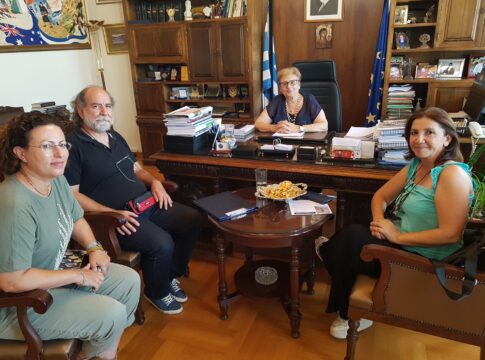 Συνάντηση του ΚΕΠΕΑ Αγίου Βασιλείου με την Αντιπεριφερειάρχη Ρεθύμνου